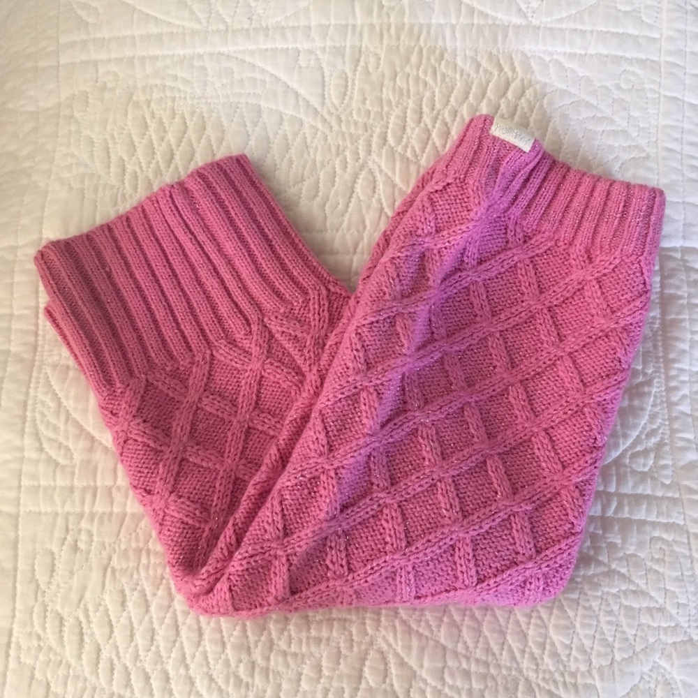 Hollister Pink Leg Warmers